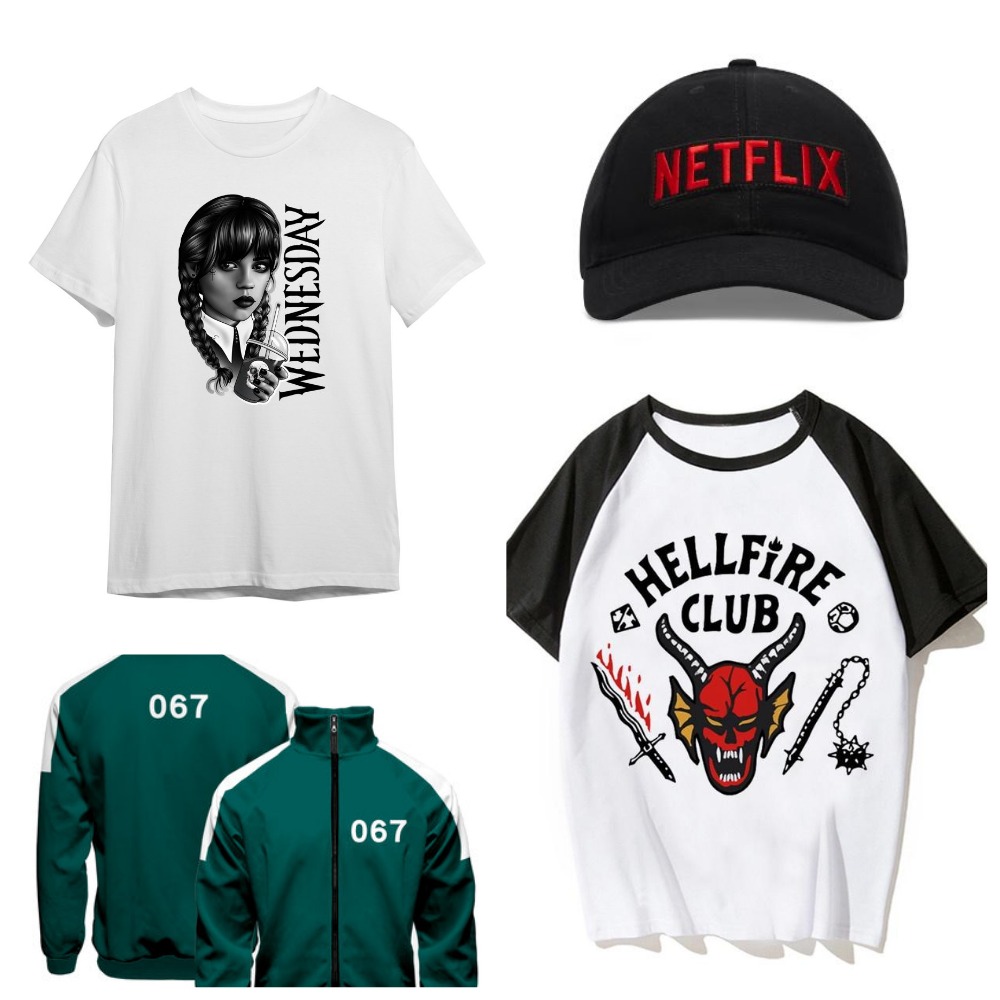 Как делает собственный мерч Netflix